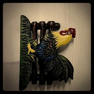 Rooster napkin holder farmhouse style